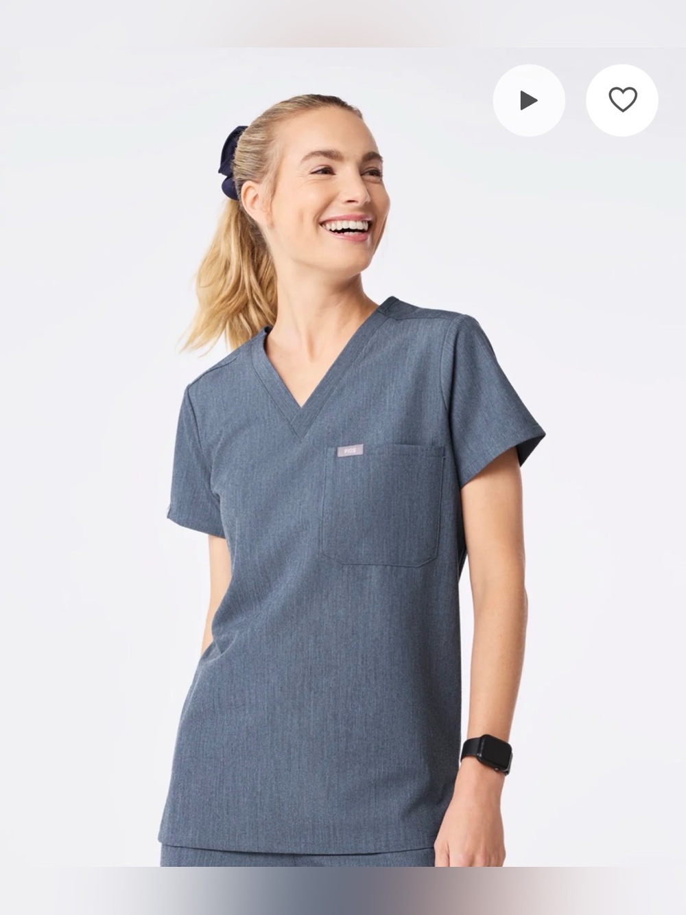 NWT FIGS Scrub Set - “Denim”
